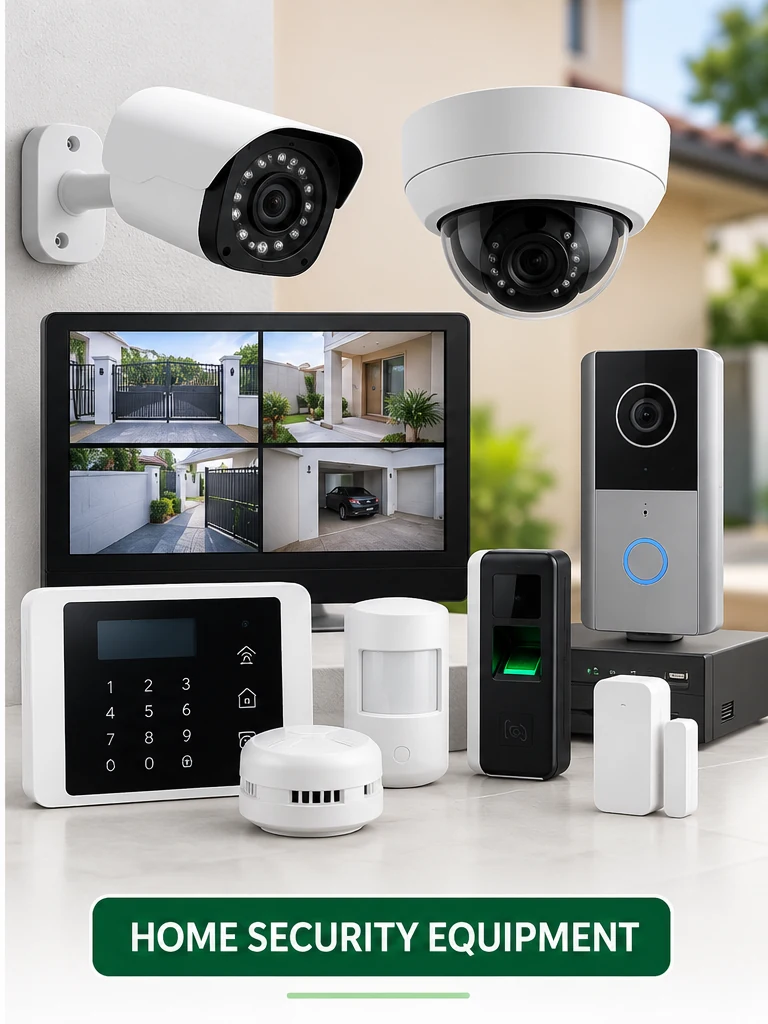 Brand-neutral home security equipment